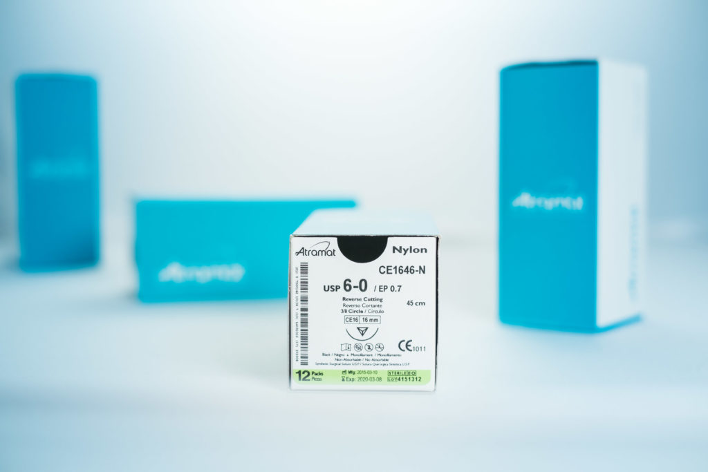 Nicht Resorbierbares Nahtmaterial 1 mednaht shop nylon 4274