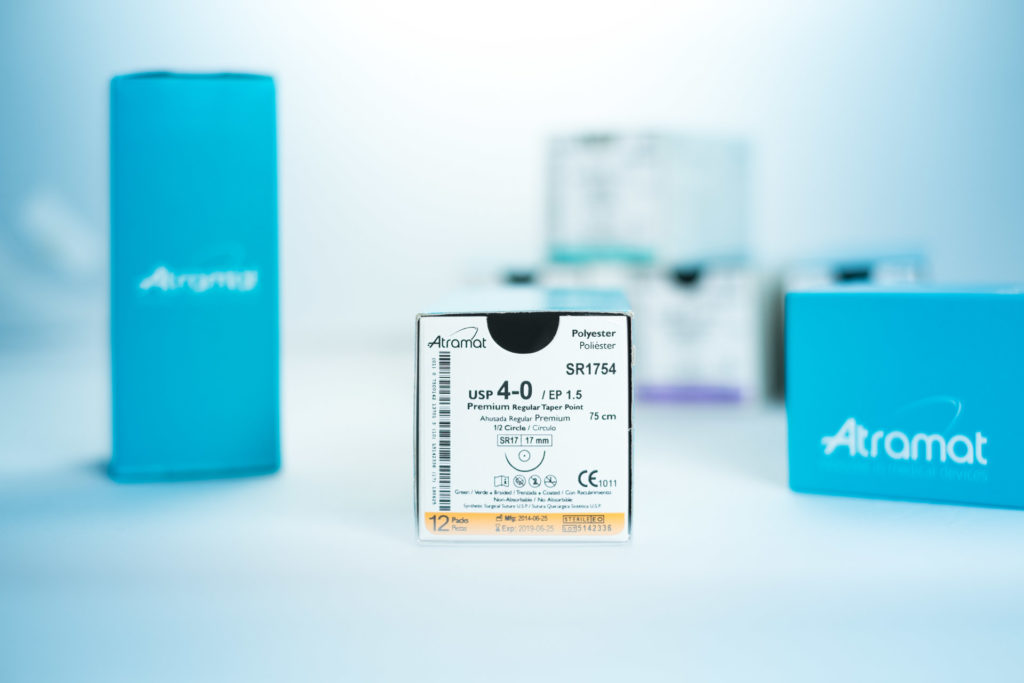 Nicht Resorbierbares Nahtmaterial 3 mednaht shop polyester 4266