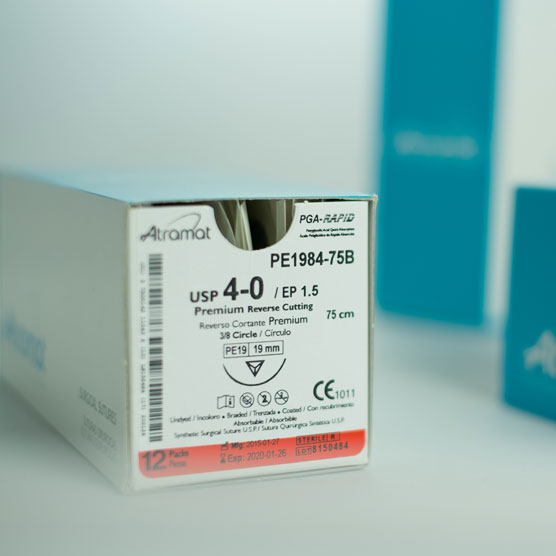 Resorbierbares Nahtmaterial 6 pgarapid